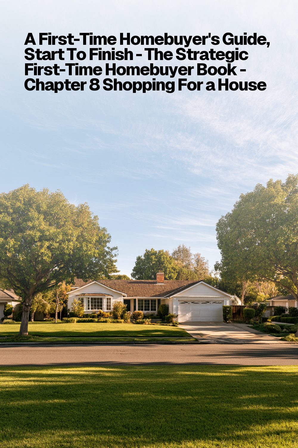 A First-Time Homebuyer's Guide, Start To Finish - The Strategic First-Time Homebuyer Book - Chapter 
