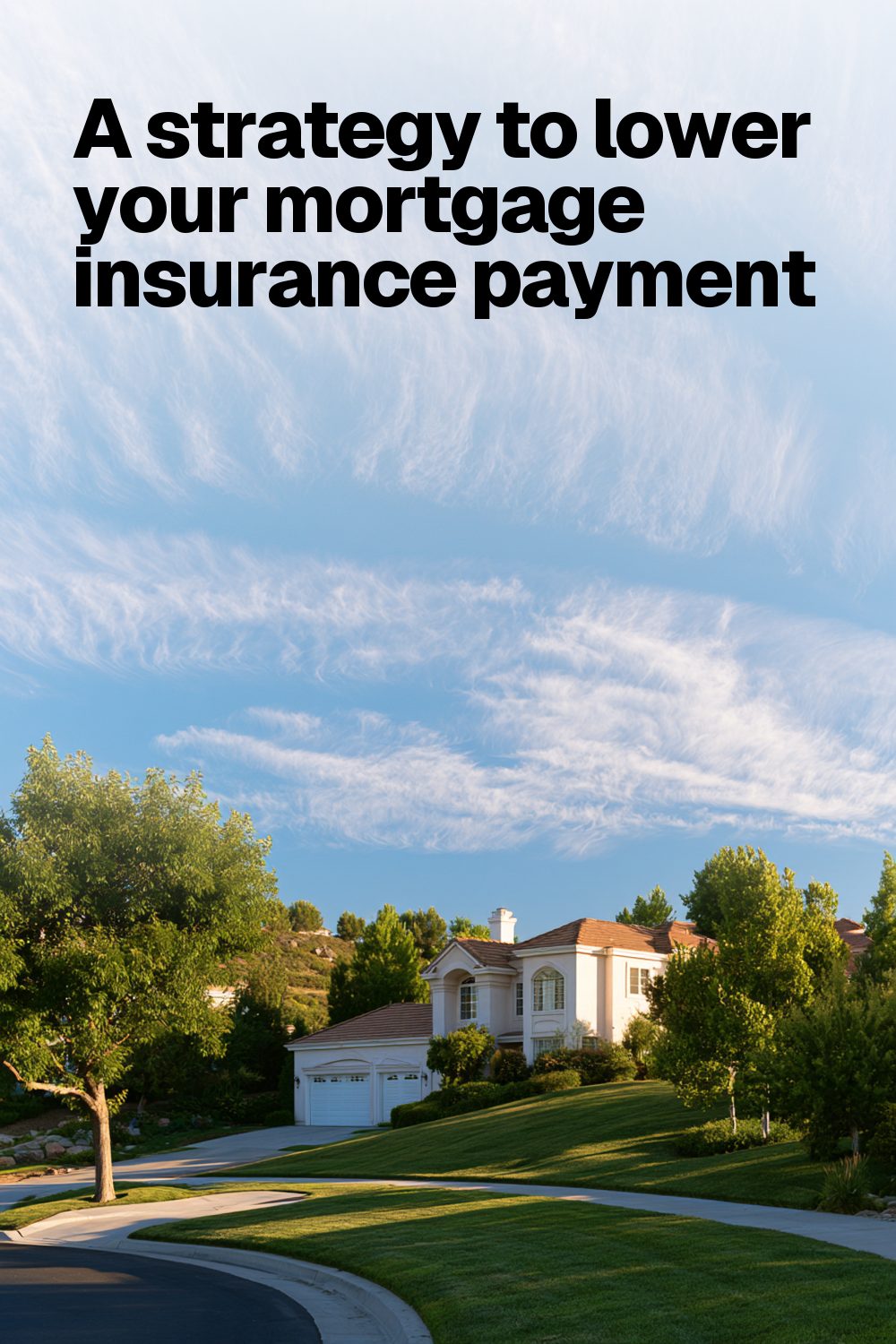 A strategy to lower your mortgage insurance payment