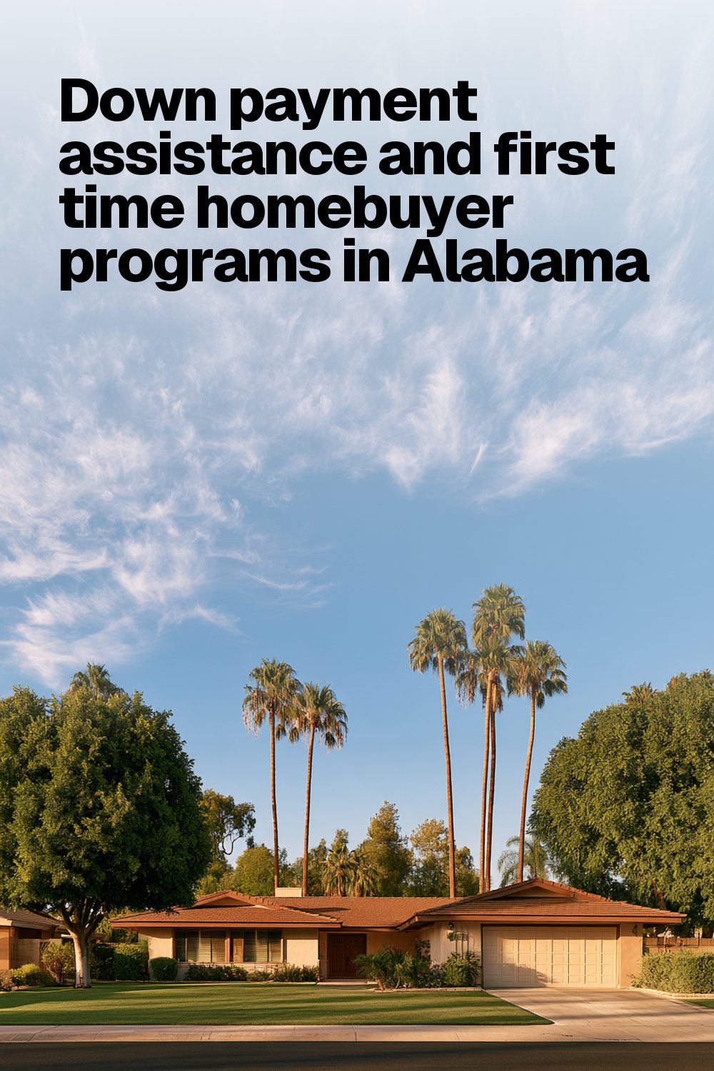 Down payment assistance and first time homebuyer programs in Alabama