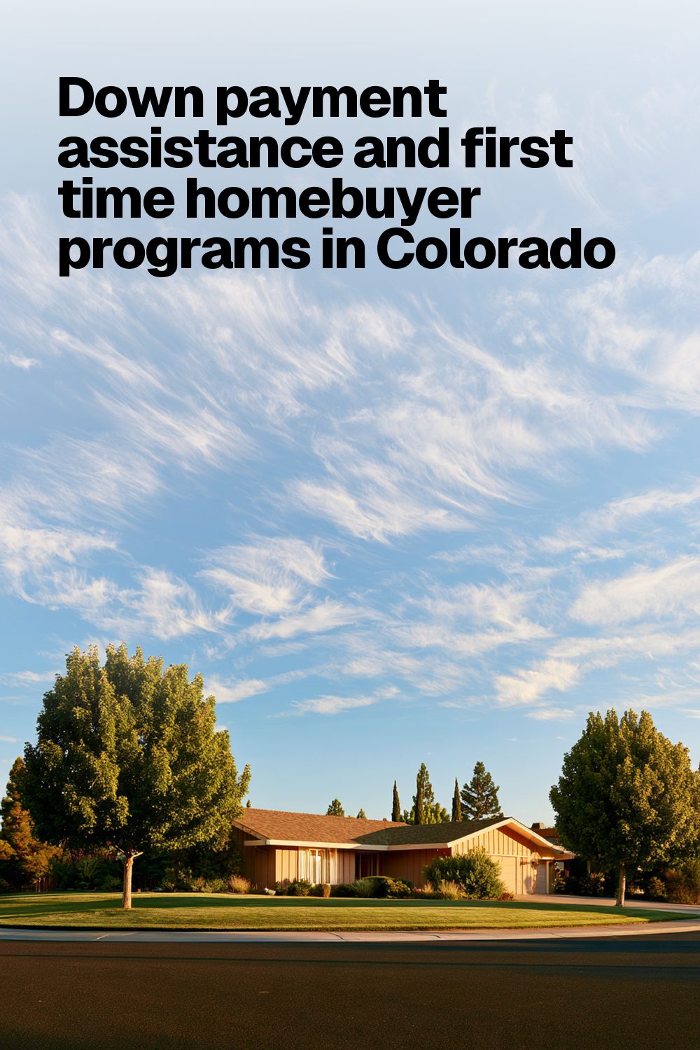 Down payment assistance and first time homebuyer programs in Colorado