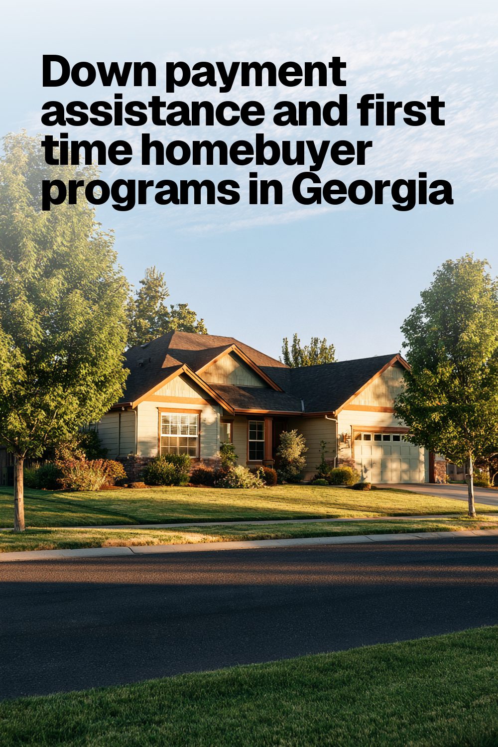 Down payment assistance and first time homebuyer programs in Georgia