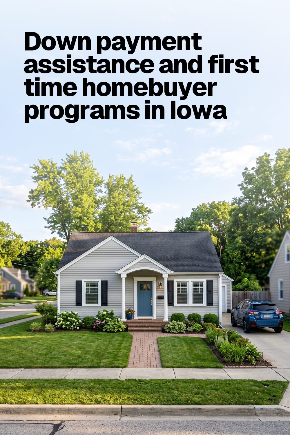 Down payment assistance and first time homebuyer programs in Iowa