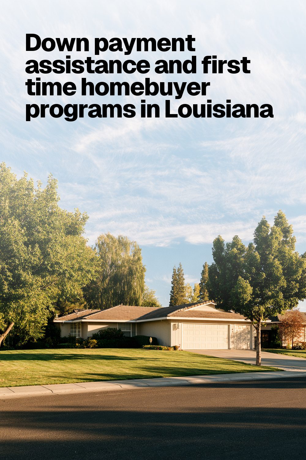 Down payment assistance and first time homebuyer programs in Louisiana