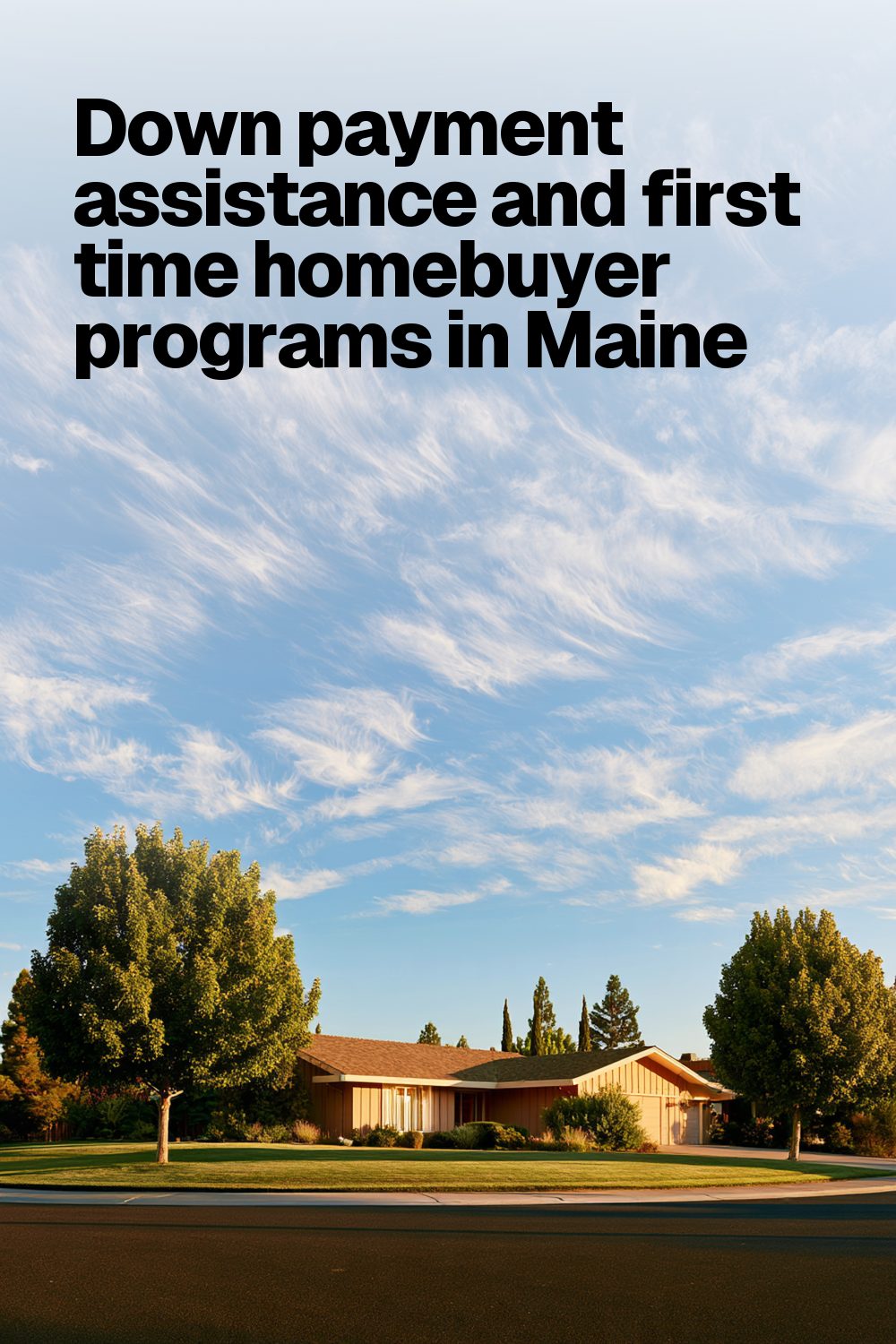 Down payment assistance and first time homebuyer programs in Maine