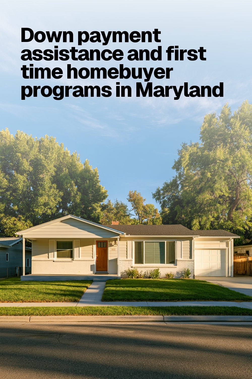 Down payment assistance and first time homebuyer programs in Maryland