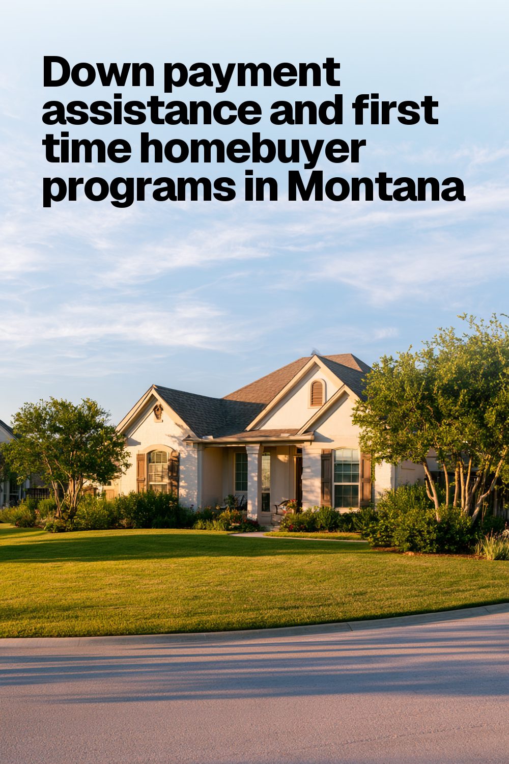 Down payment assistance and first time homebuyer programs in Montana
