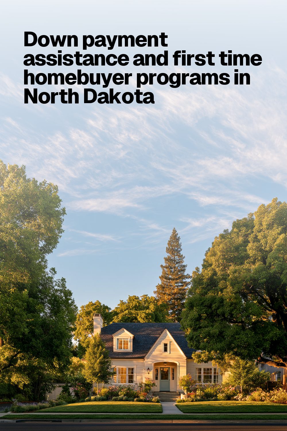 Down payment assistance and first time homebuyer programs in North Dakota