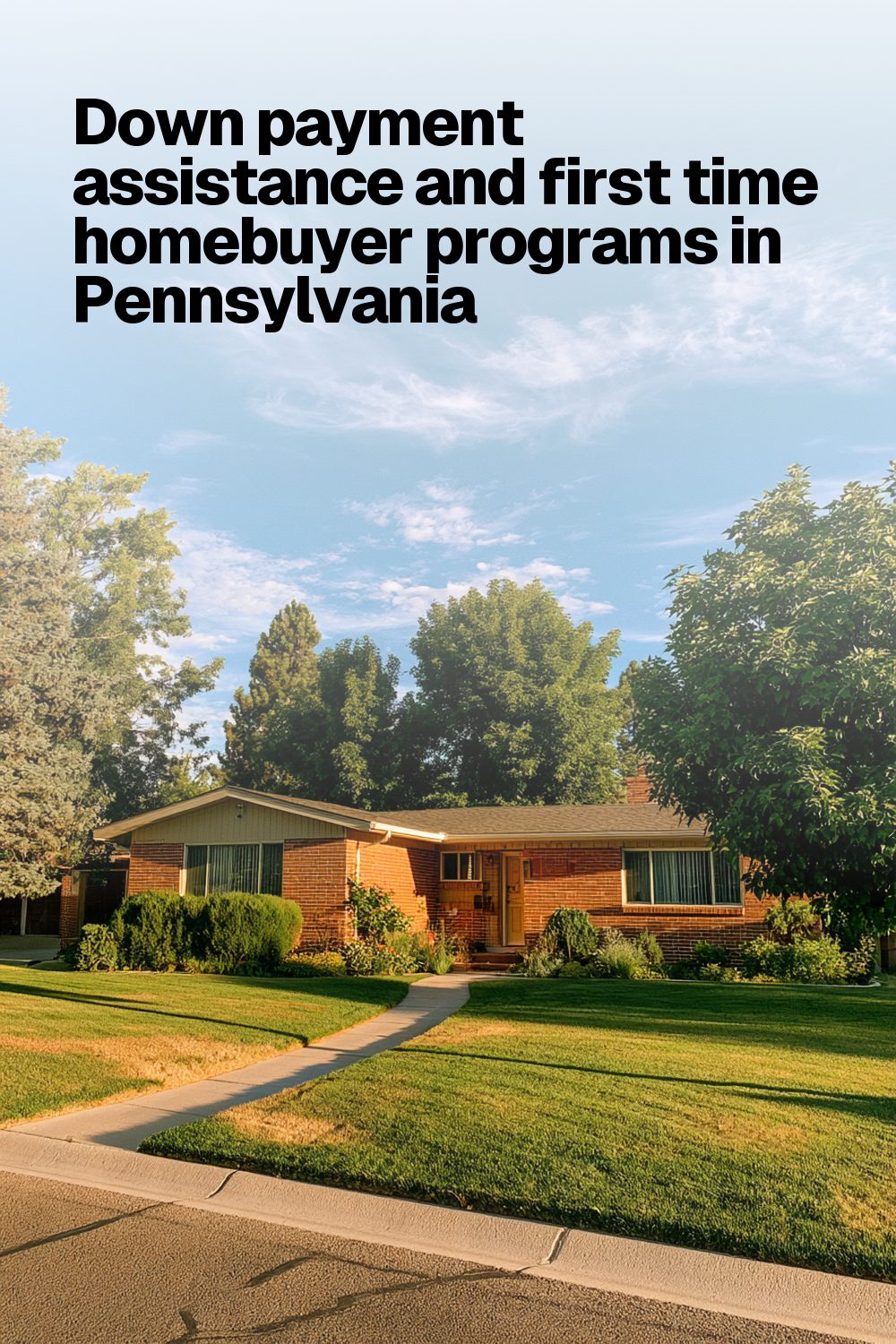 Down payment assistance and first time homebuyer programs in Pennsylvania
