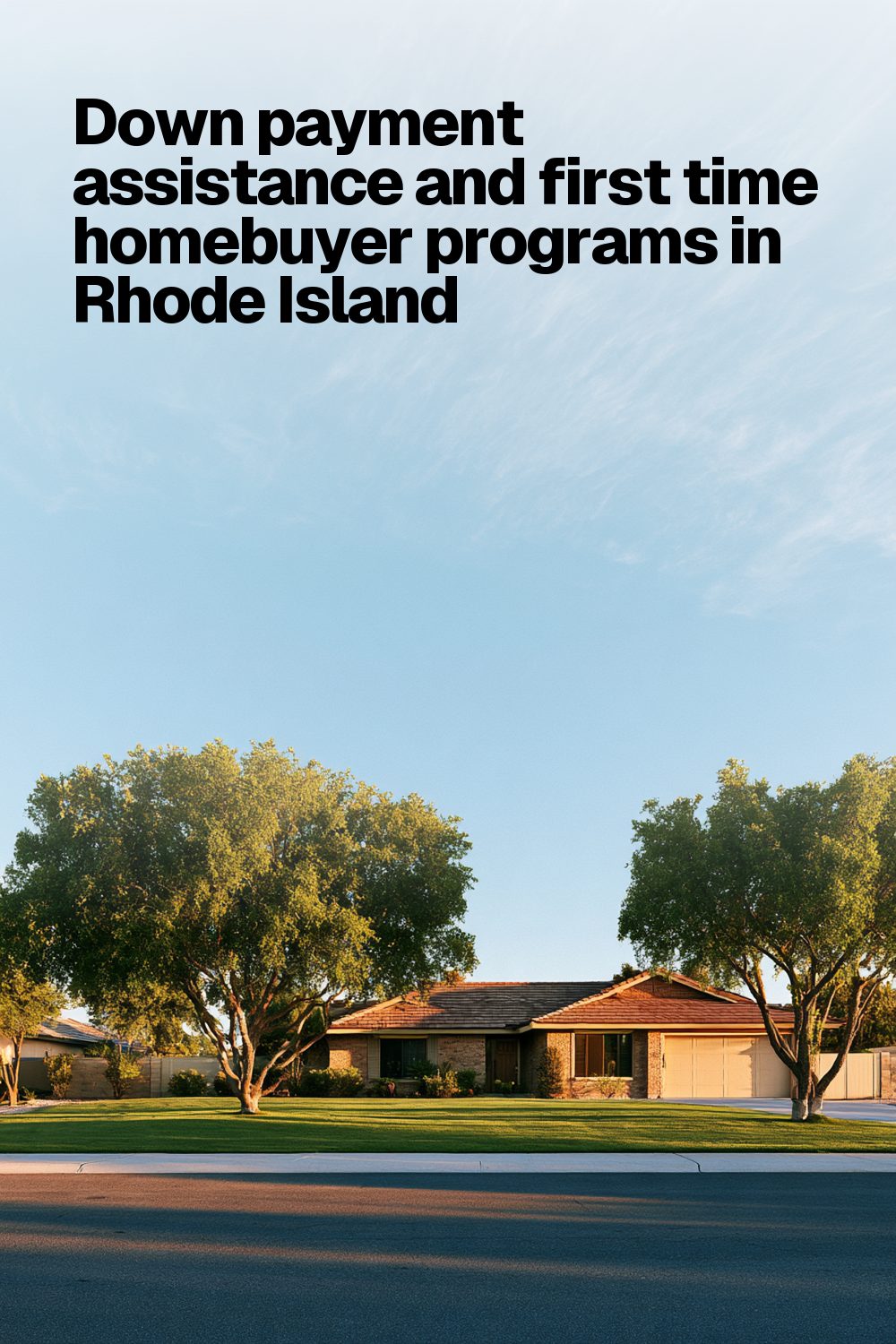 Down payment assistance and first time homebuyer programs in Rhode Island