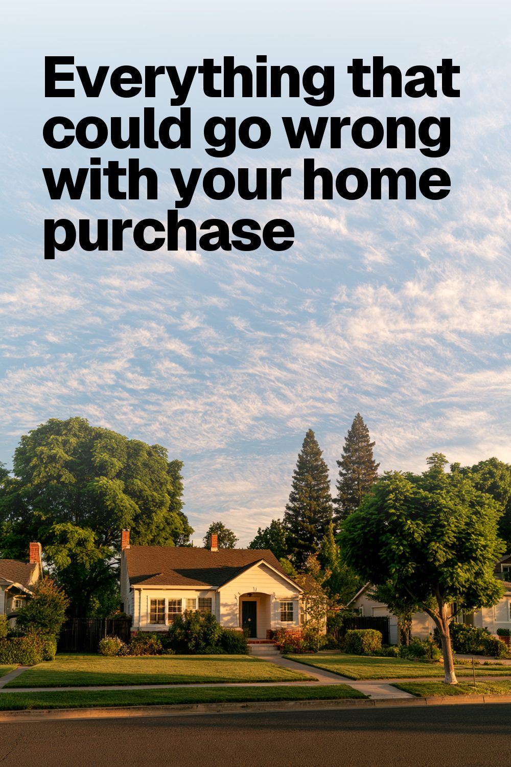 Everything that could go wrong with your home purchase