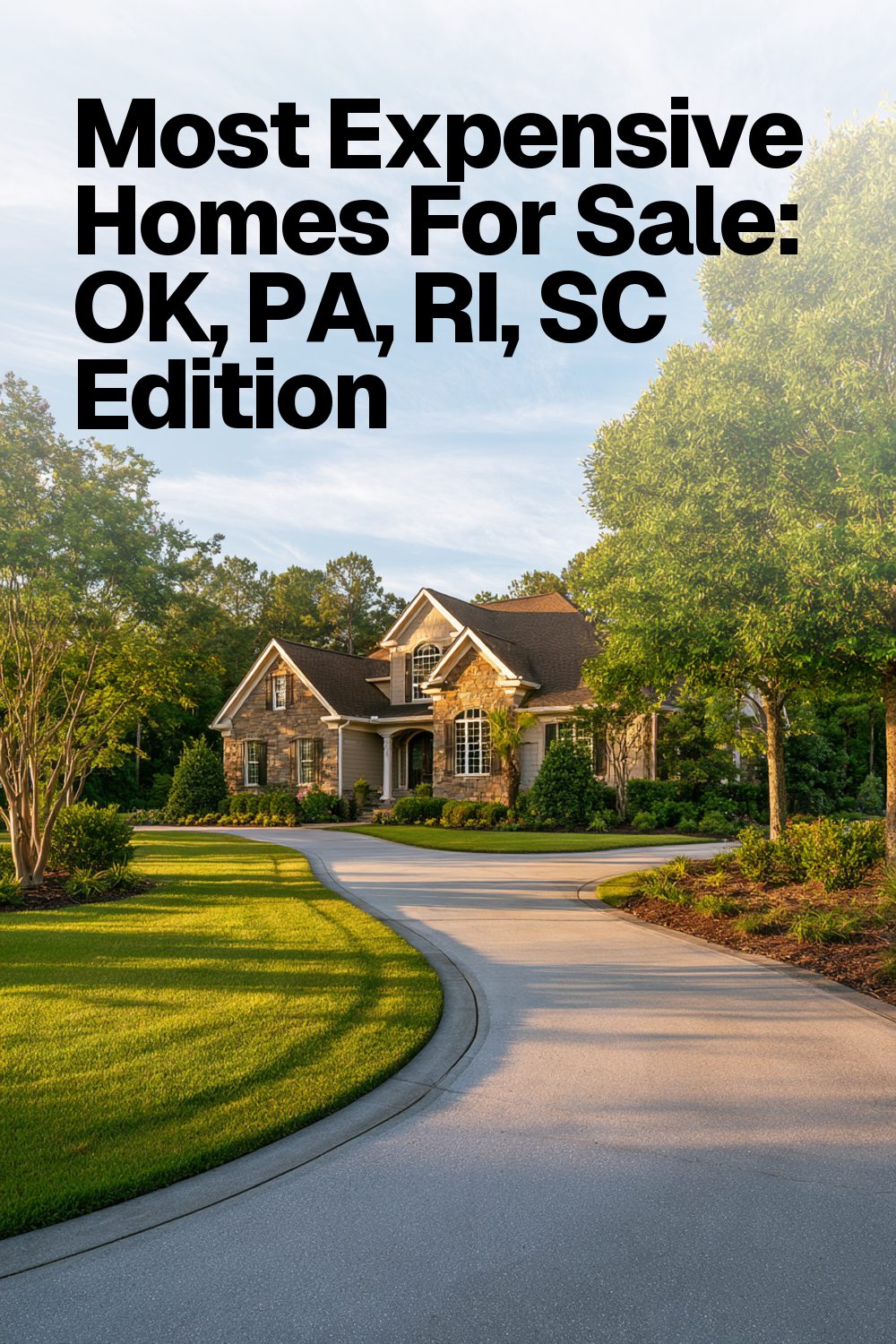 Most Expensive Homes For Sale: OK, PA, RI, SC Edition