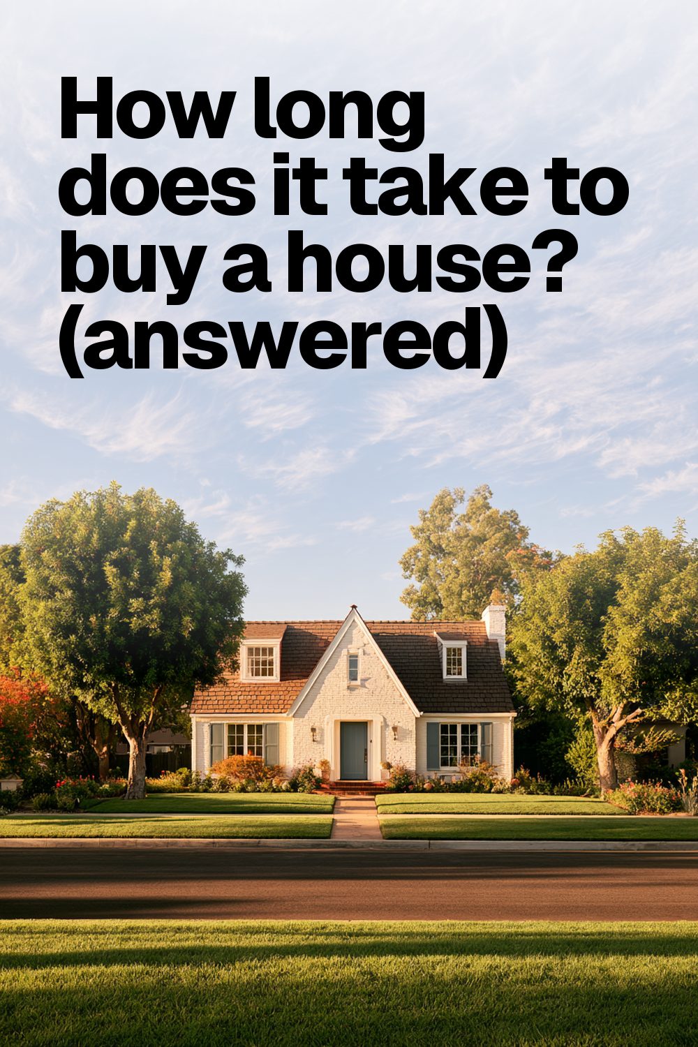 How long does it take to buy a house? (answered)