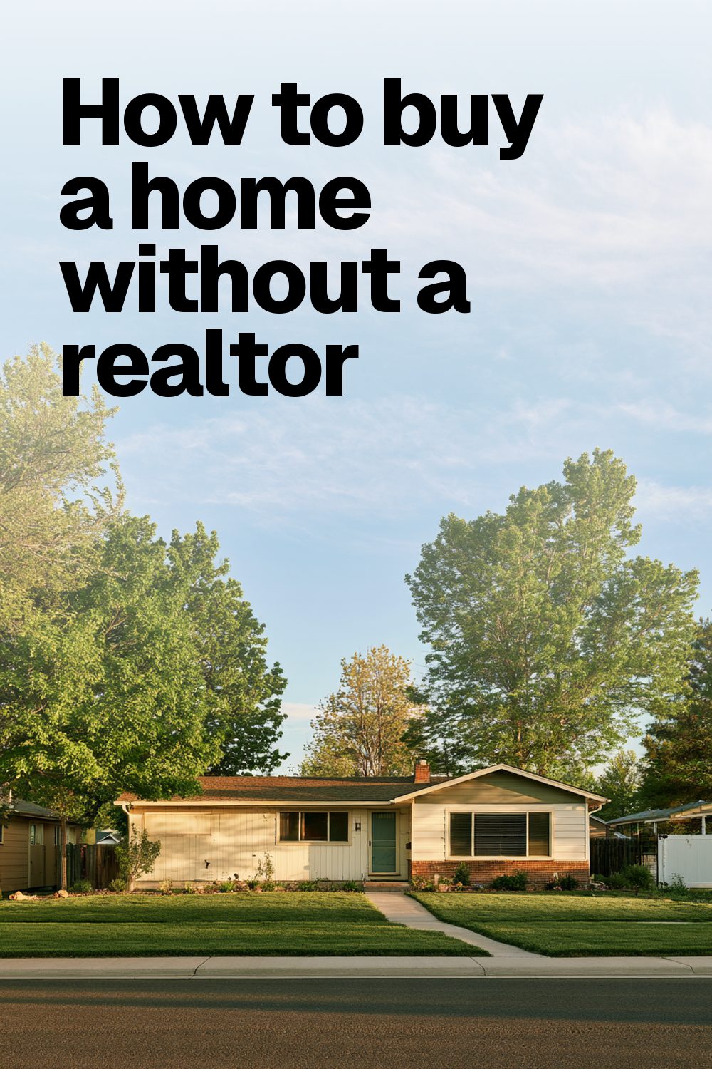 How to buy a home without a realtor