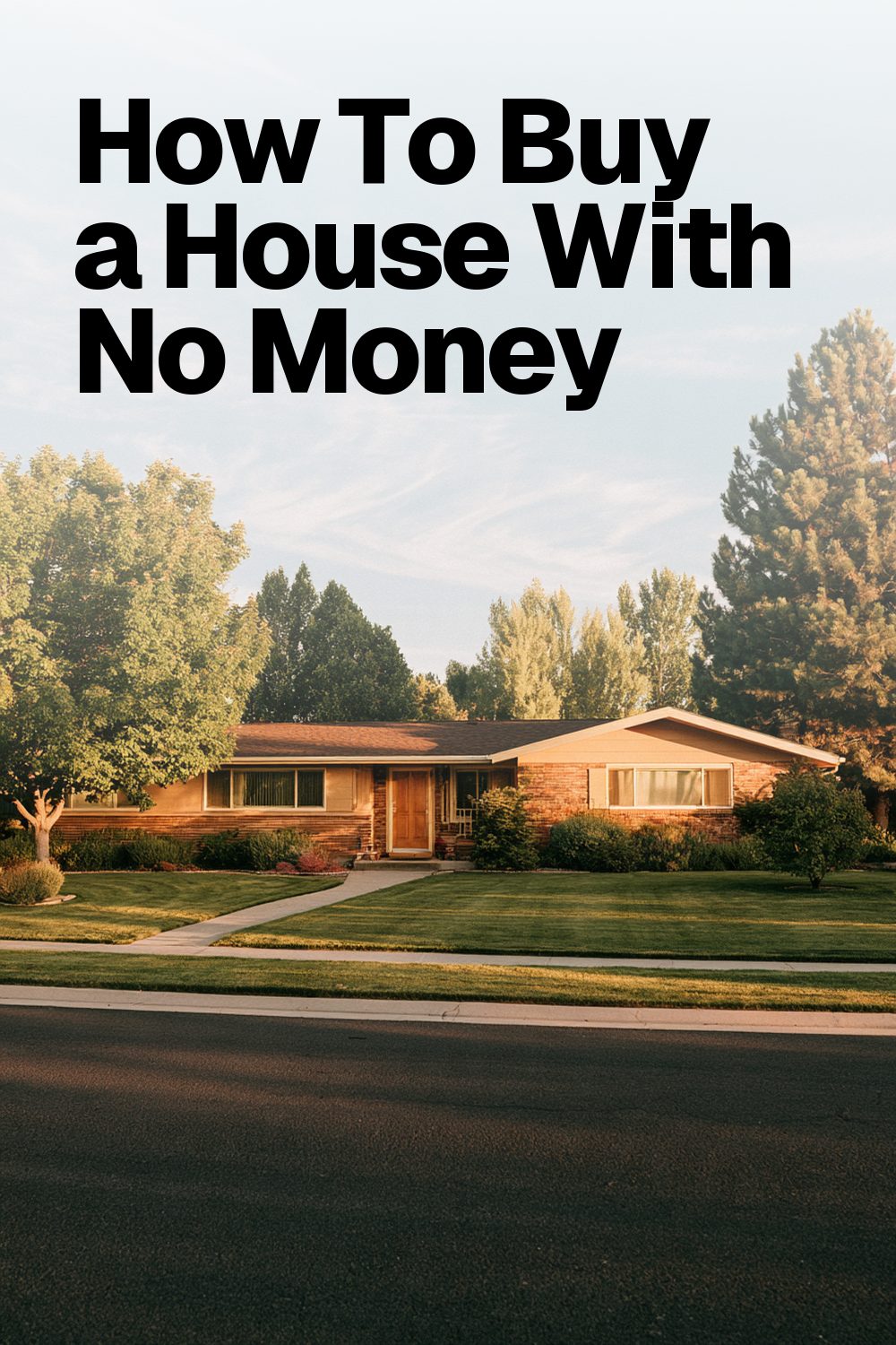 How To Buy a House With No Money