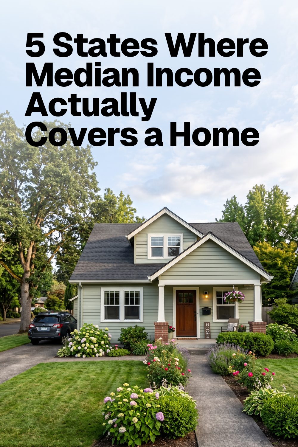 5 States Where Median Income Actually Covers a Home