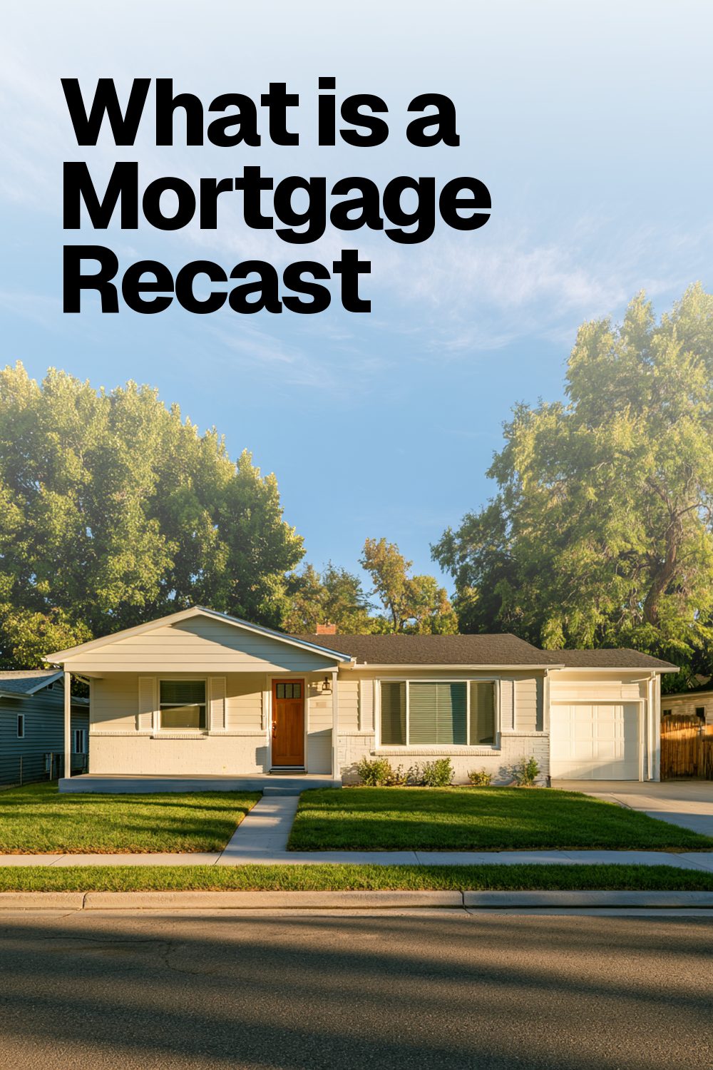 What is a Mortgage Recast