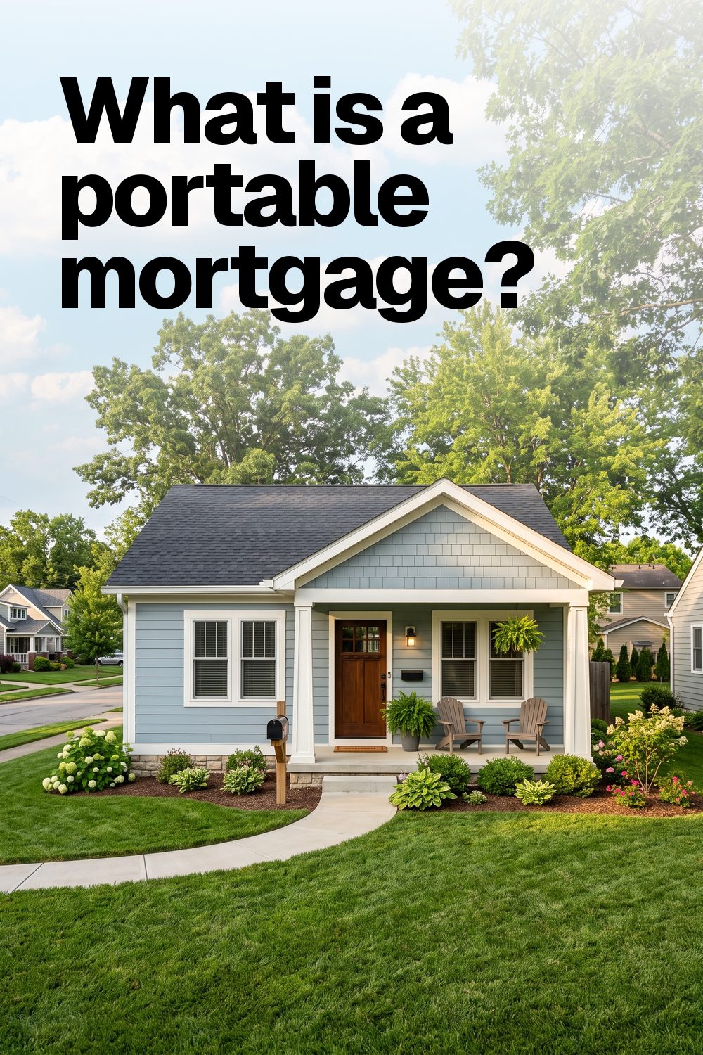 What is a portable mortgage?